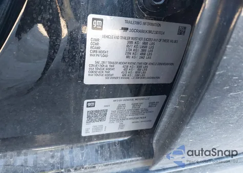 2024 Chevrolet Silverado 1500 2Wd Standard Bed Custom из США, поврежденный, VIN 1GCRABEK9RZ187614